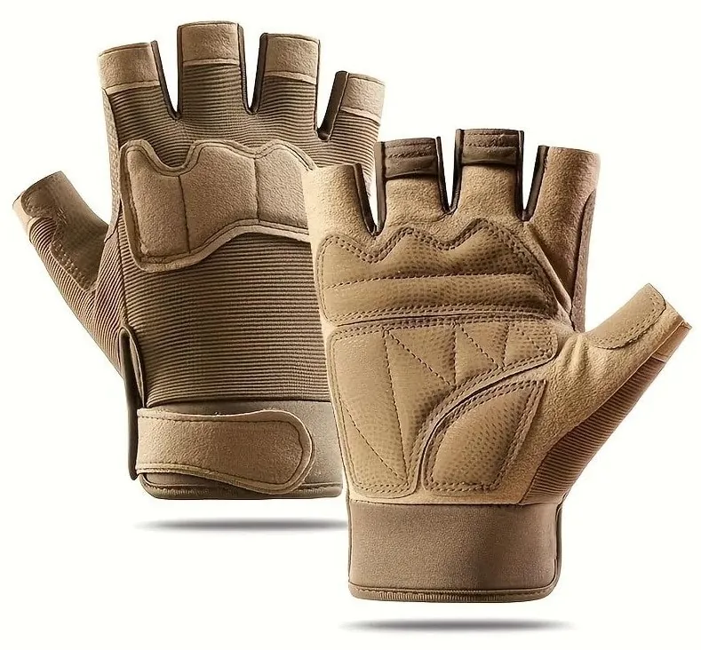 Half Finger Anti-Slip Gloves
