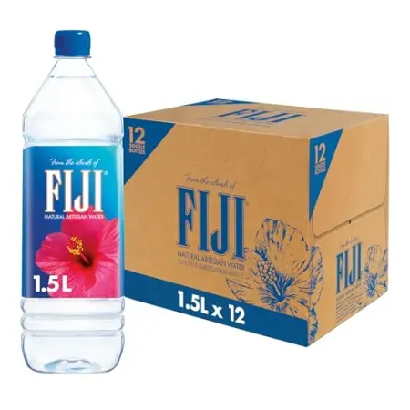 12-Pack Fiji 50.7oz (1.5L) Natural Artesian Water