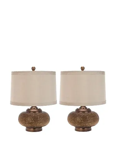 SAFAVIEH Alexis Table Lamp Set of 2, 19"