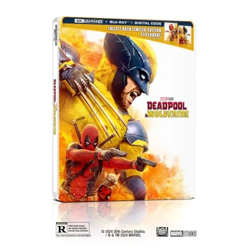 Deadpool & Wolverine 4K + Blu-ray + Digital Steelbook
