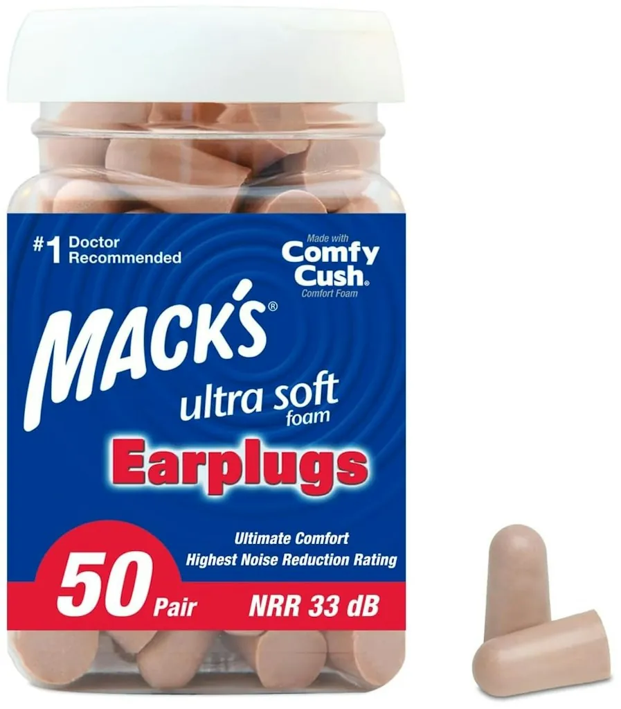Mack's 50-Pair Ultra Soft Foam Earplugs