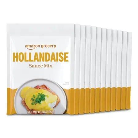12-Pack 0.9oz Amazon Grocery Hollandaise Sauce Mix