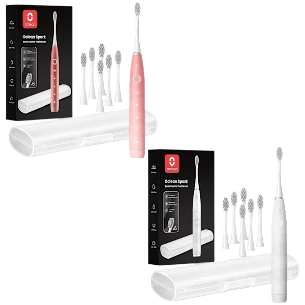 Oclean Spark Sonic Electric Toothbrush 2-Pack