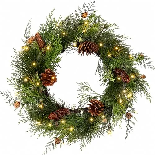 24" Christmas Wreath