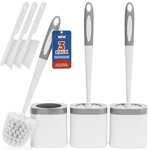 Toilet Brush and Holder Set