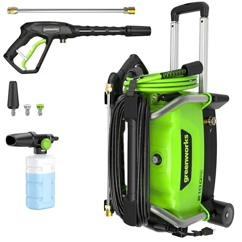 Greenworks 2100 PSI 1.2 GPM Electric Pressure Washer