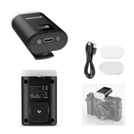 NEEWER N12 Mini Camera Flash (5600K Fill Light)