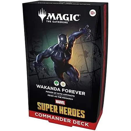 Magic: The Gathering: Marvel Super Heroes Wakanda Forever Commander Deck