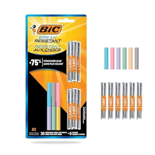 BIC Break Resistant Mechanical Pencils 12-Count