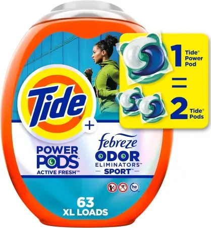 4 x 63-Count Power PODS Laundry Detergent Soap Pacs