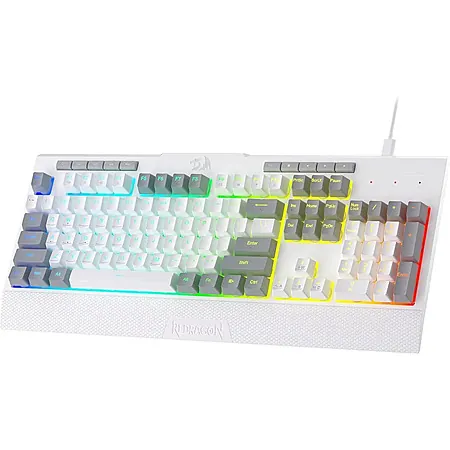 Redragon K525 RGB Backlit 104-Key Full-Size Wired Membrane Gaming Keyboard