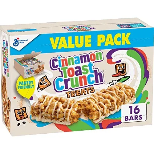 Cinnamon Toast Crunch Cereal Treat Bars 16-Count 0.85-Oz