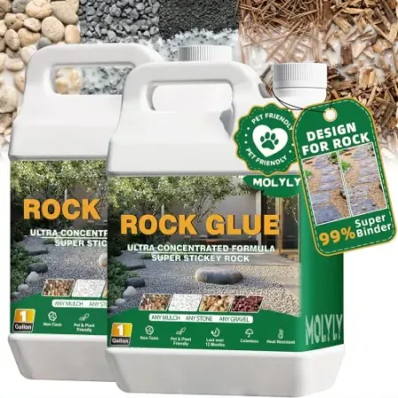 2-Gallon MOLYLY Rock Glue Mulch Glue & Gravel Binder