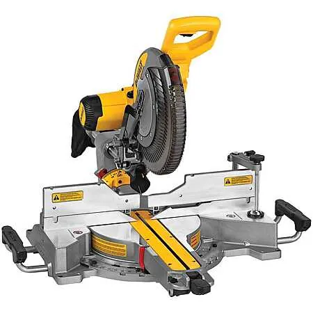 DeWALT 15 Amp Corded 12" Double Bevel Compound Miter Saw (DWS779)