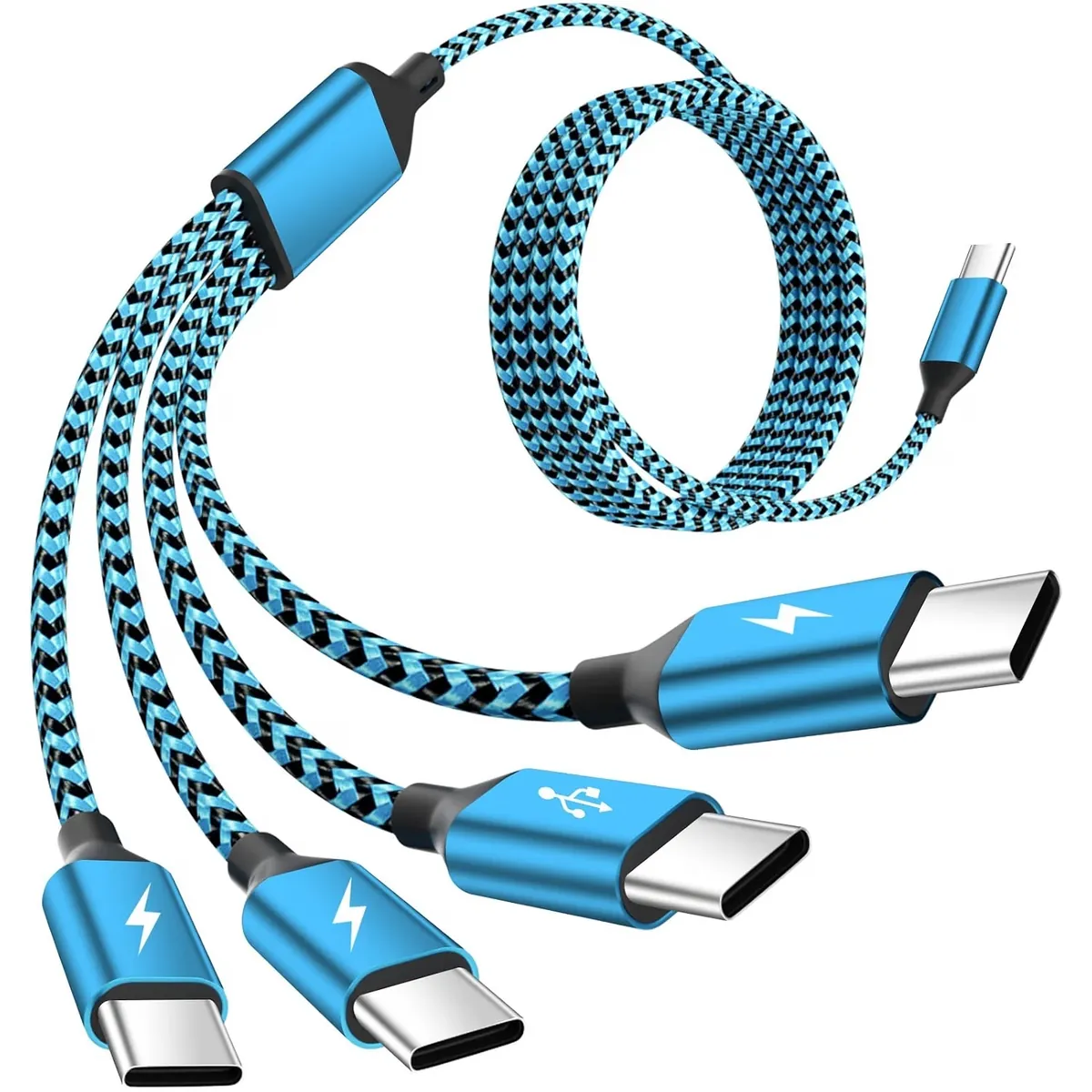 Jogrytece Travel USB-C 4-in-1 Charging Cords