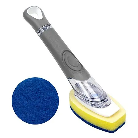 CELOX 9.5" Non-Scratch Dish Wand Scrubber w/ Soap Dispenser (Various Colors)