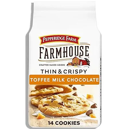 Pepperidge Farm Farmhouse Thin & Crispy Cookies (5 Flavors)