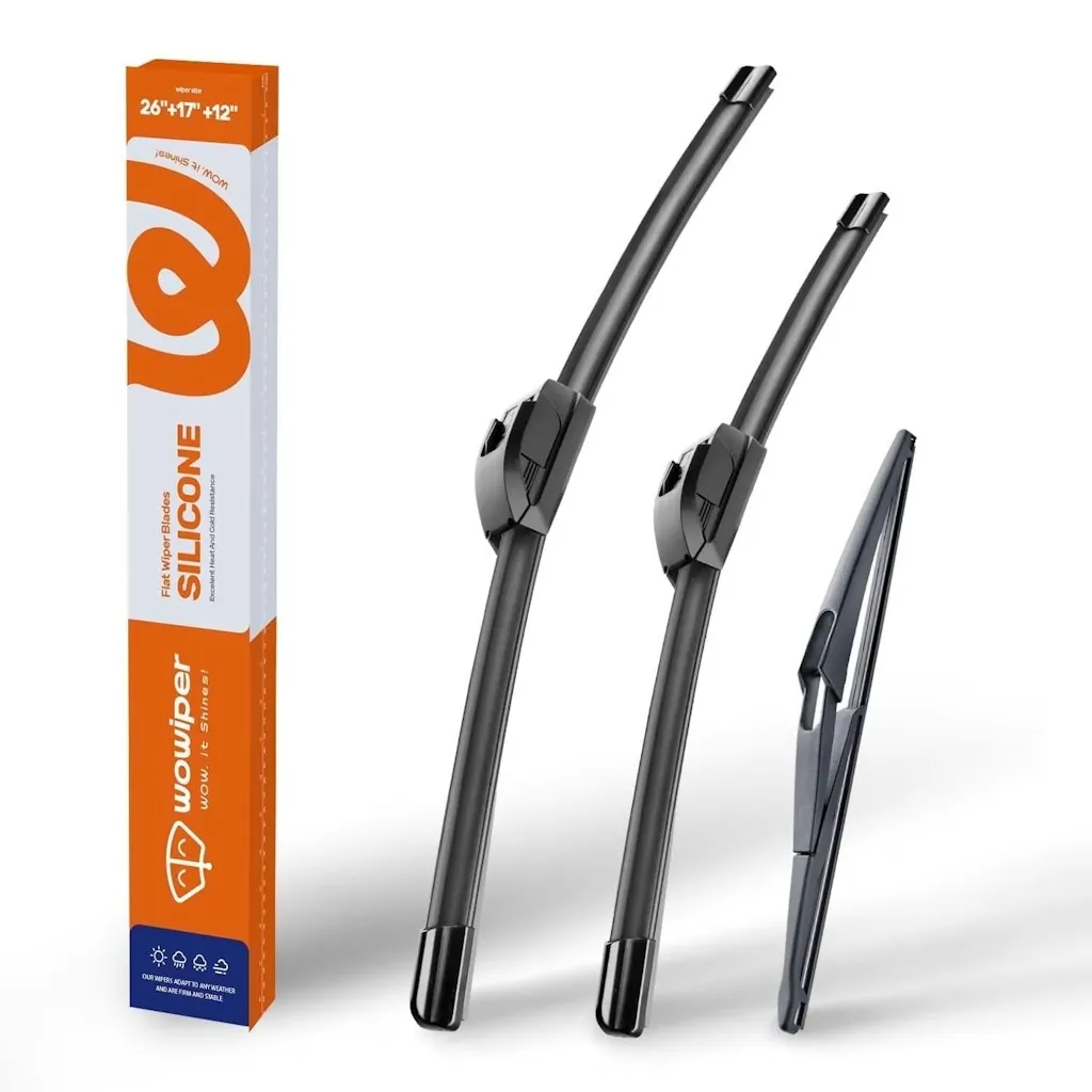 Silicone Wiper Blades 3-Pack for Nissan Rogue 2014-2023