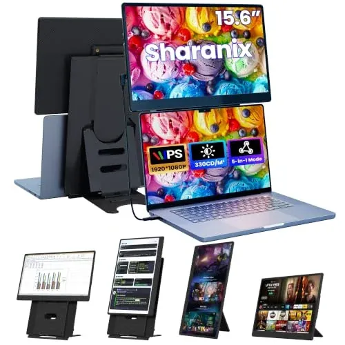 15.6" Ultra-Slim Laptop Screen Extender