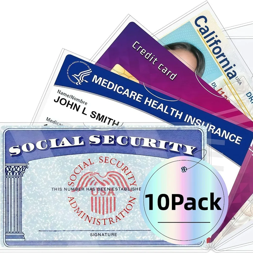 PVC Transparent Card Sleeve 10-Pack: 91 cents + free shipping w/