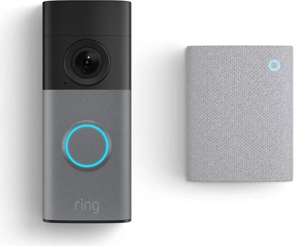 Ring Wired Doorbell 2K and Chime Bundle