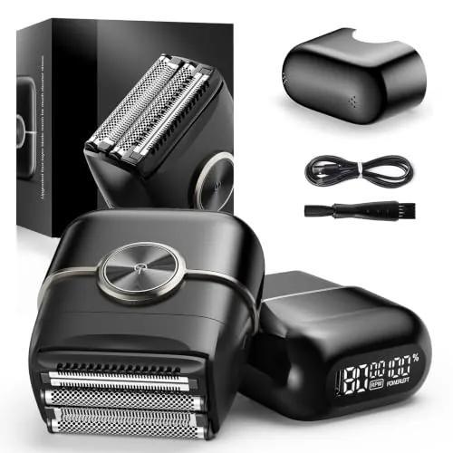 Electric Razor for Men with 4 Floating Blades
