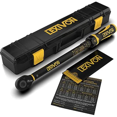 Prime Members: Lexivon Torque Wrenches: 1/2" $49.60, 3/8" $45, 1/4"
