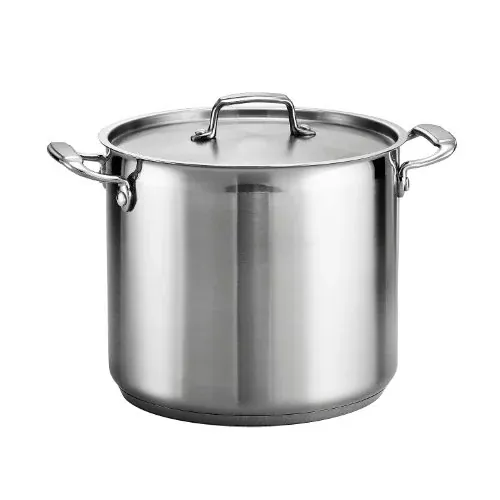 Tramontina Gourmet Stainless Steel 12-Quart Stock Pot with Lid