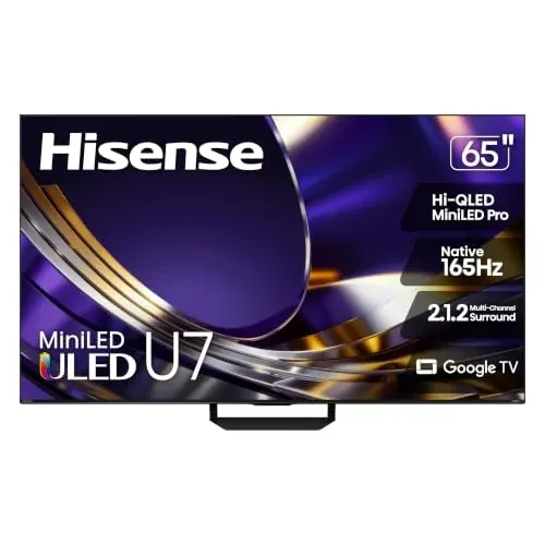 Hisense 65" 4K UHD Mini-LED 165Hz Smart Google TV