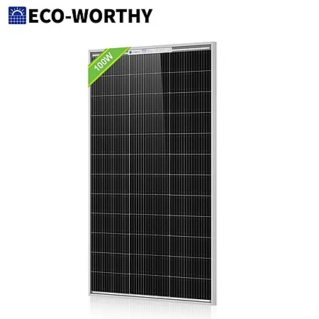 100W ECO-WORTHY Bifacial N-Type Monocrystalline Solar Panel