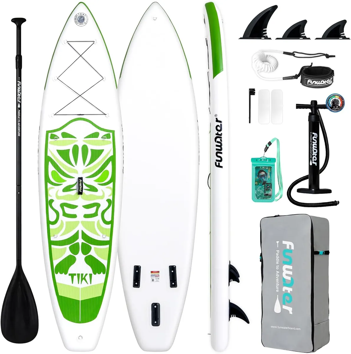 FunWater Inflatable Paddle Board Set