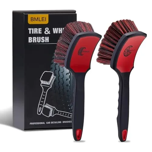 Wheel & Tire Brush Set - 2 Pack