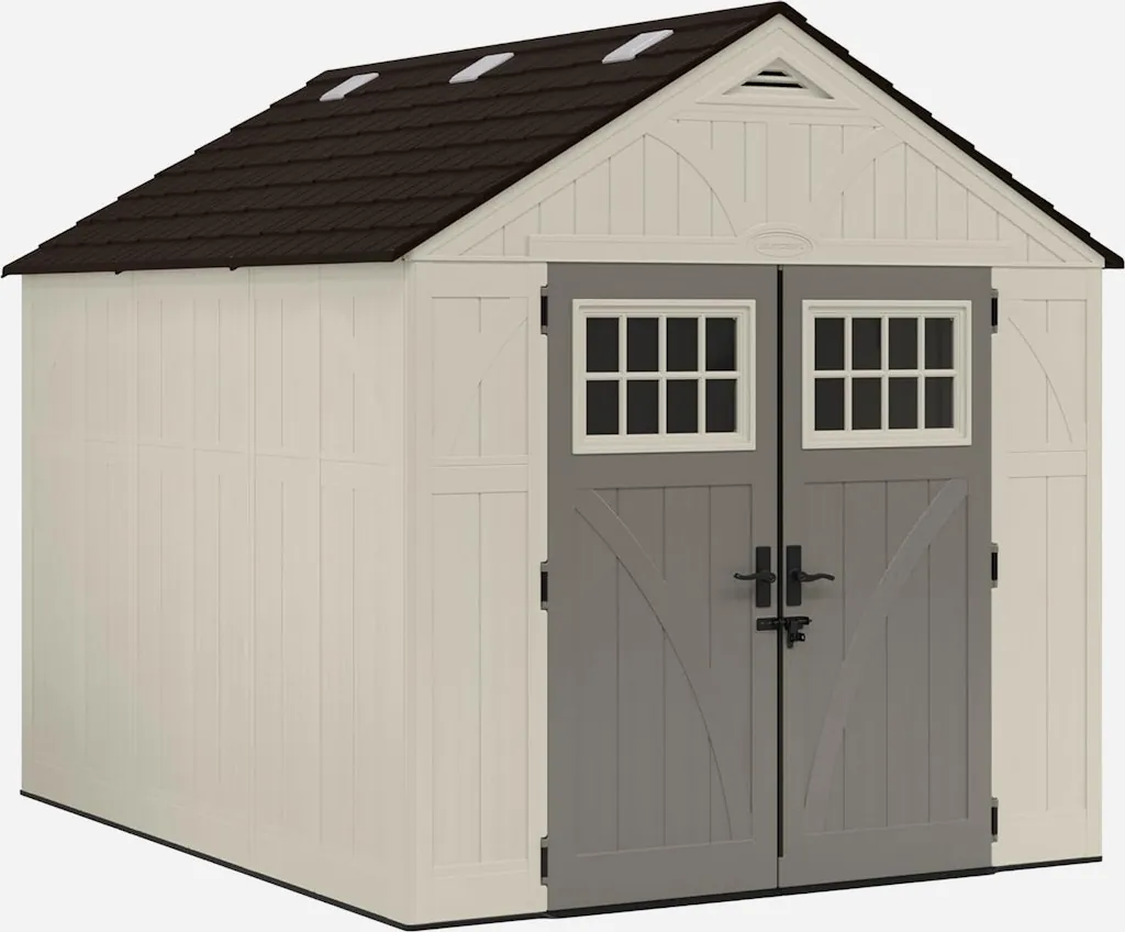 Suncast Tremont 8x10-Foot Resin Outdoor Storage Shed