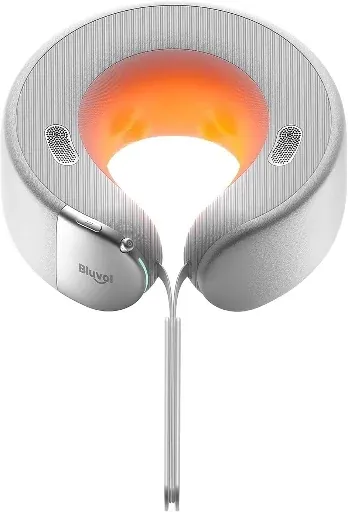 Bluvol Nest 10 Ultra Cordless Heated Neck Massager with 360° Spatial Audio