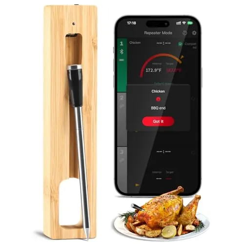Smart Wireless Meat Thermometer