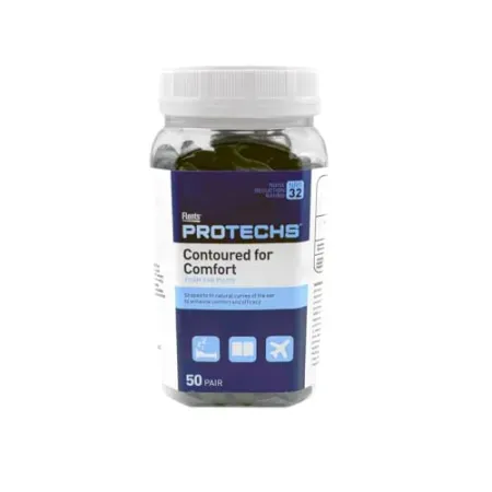 50-Pair Flents Protechs Contoured for Comfort Ear Plugs
