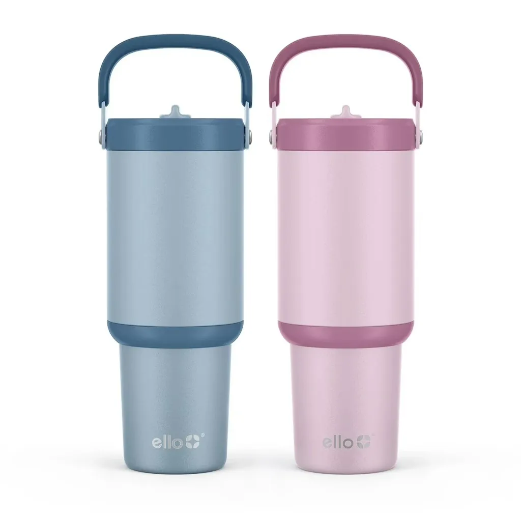 Ello Oasis Go 30-oz. Stainless Steel Tumbler 2-Pack
