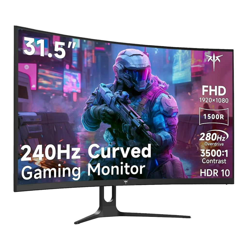 KTC H32C5 31.5" 1080p HDR LCD Curved Gaming Monitor