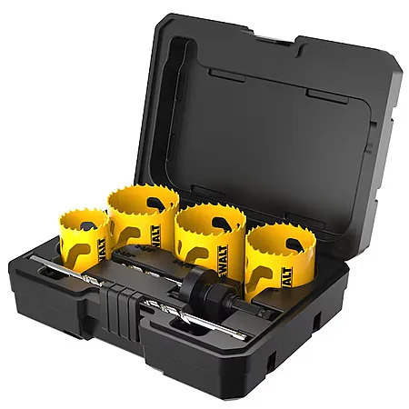 DeWALT 8-Pc Bi-metal Non-arbored Hole Saw Kit Set w/ Hard Case