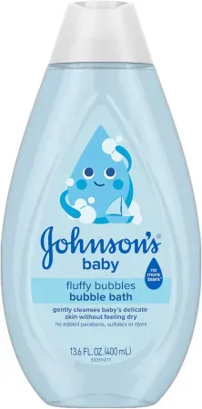 13.6oz Johnson's Baby Dye-Free Bubble Bath