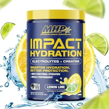 15.6oz MHP Impact Hydration Electrolyte + Creatine Drink Mix