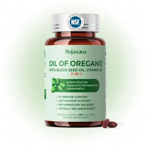 High-Concentrate Oregano Oil with 55% Carvacrol