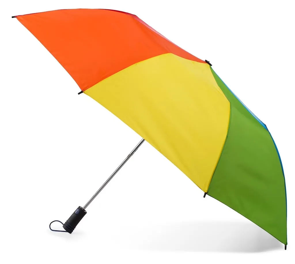 Totes One-Touch Auto Open Golf Rain Umbrella