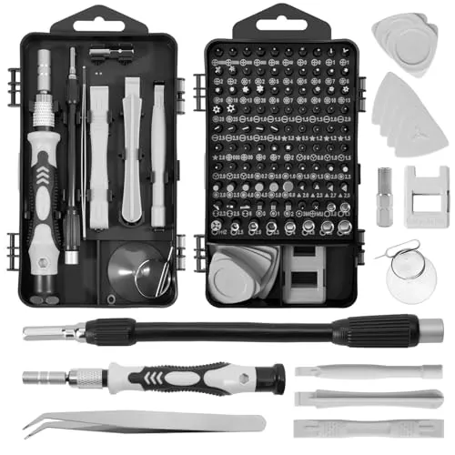 Axiverse 115-in-1 Magnetic Precision Screwdriver Set