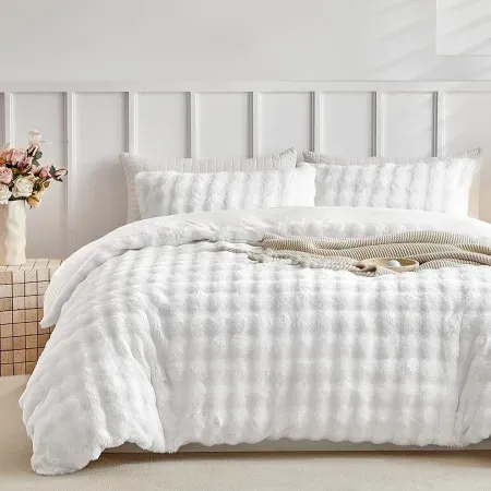 Tokokimo Fluffy Duvet Cover Set (King Size)
