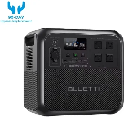 BLUETTI AC180 1152Wh 1800W Portable Power Station
