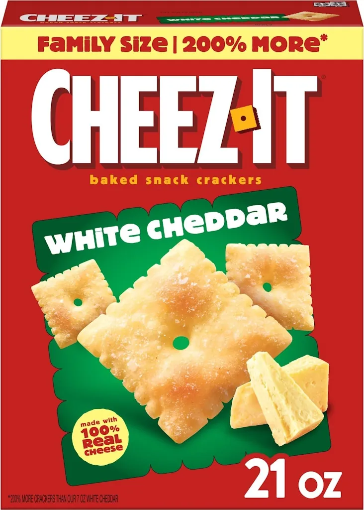 Cheez-It 21-oz. White Cheddar Cheese Crackers for 2