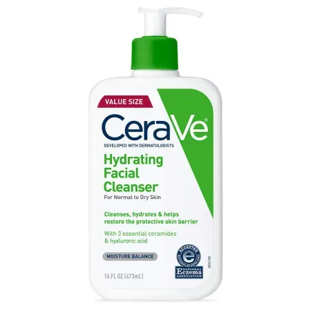 16oz CeraVe Hydrating Facial Cleanser