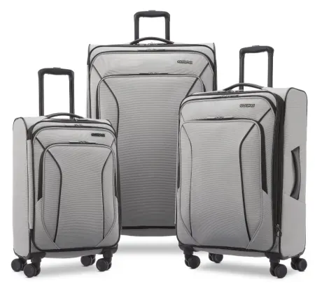 3-Piece American Tourister X-Lite Luggage Set w/ Spinner Wheels