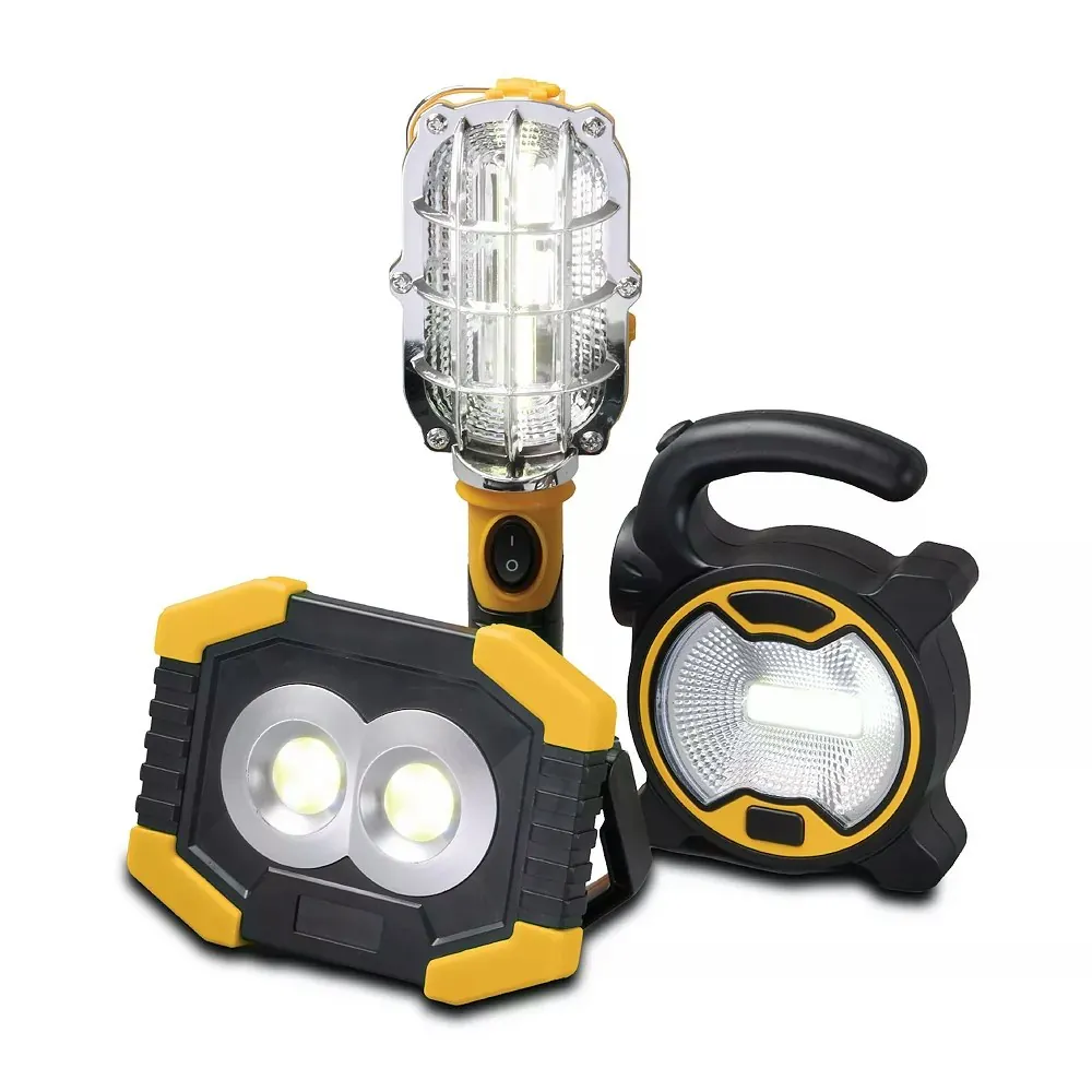 Car and Driver 3-Piece Worklight Set